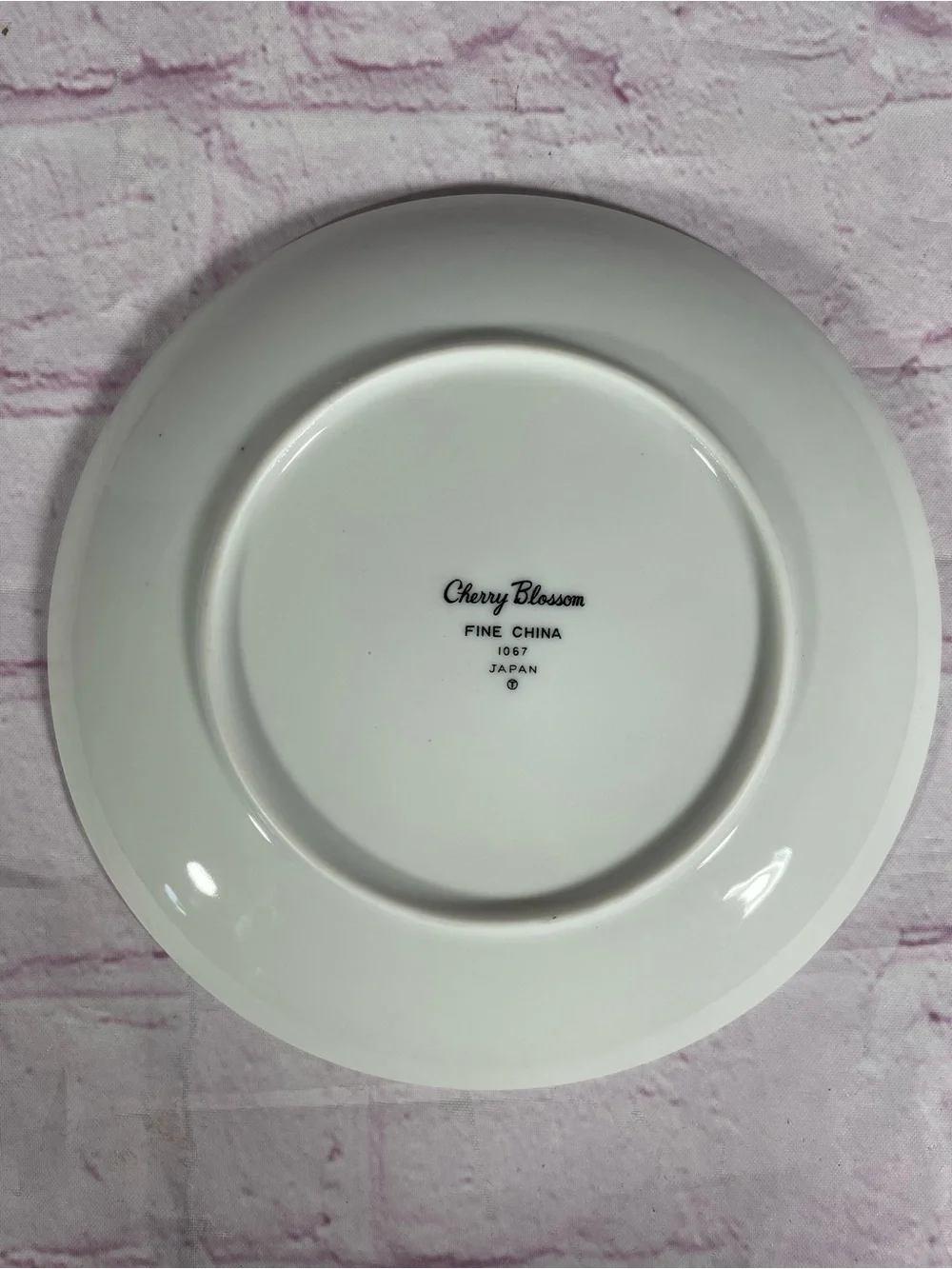 Vintage Cherry Blossom 1067 Fine China Bread and Butter Plate Japan